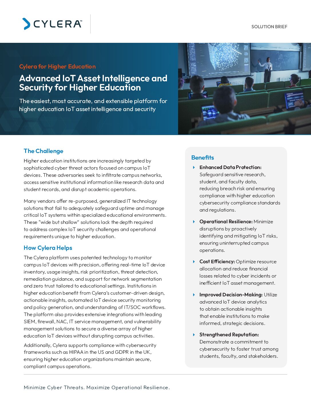 Featured image for Cylera for Higher Education